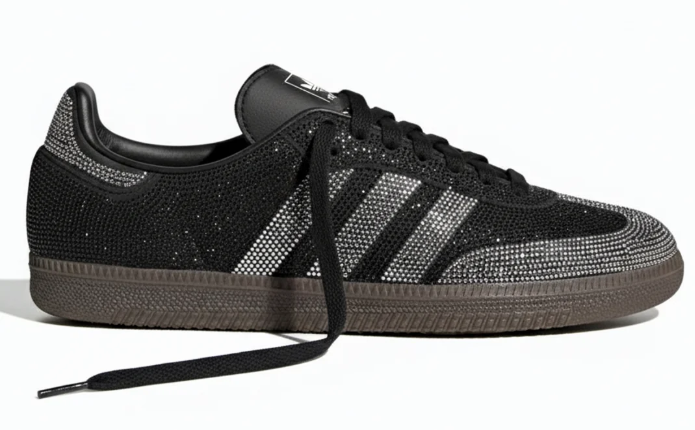 adidas Samba WMNS 'Rhinestone Black Silver'