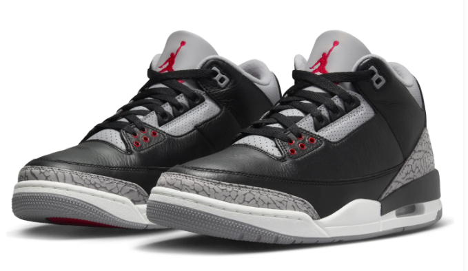 Air Jordan 3 Retro 'Black Cement' (2024)